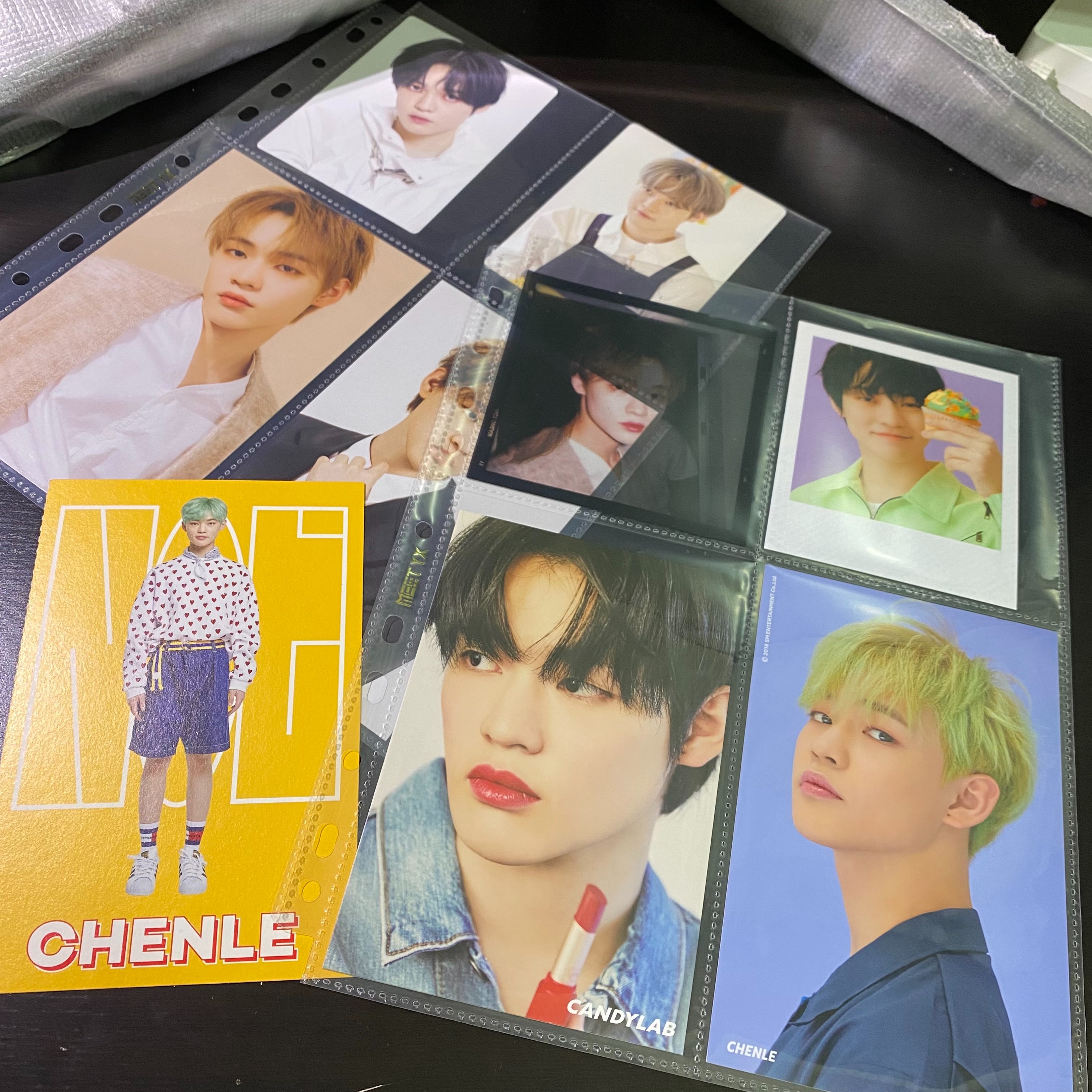 不規則四格卡頁