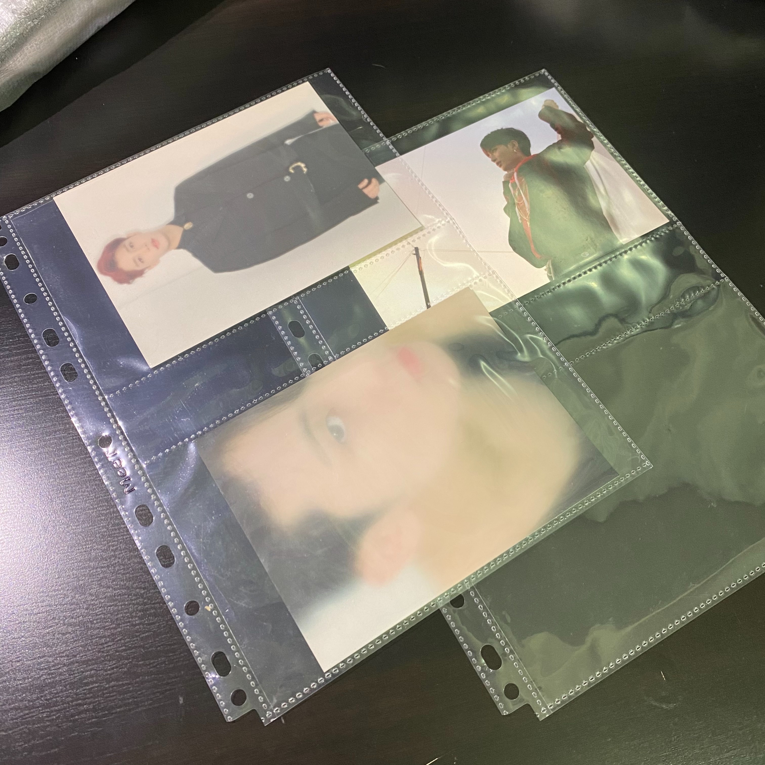 明信片橫式兩格卡頁