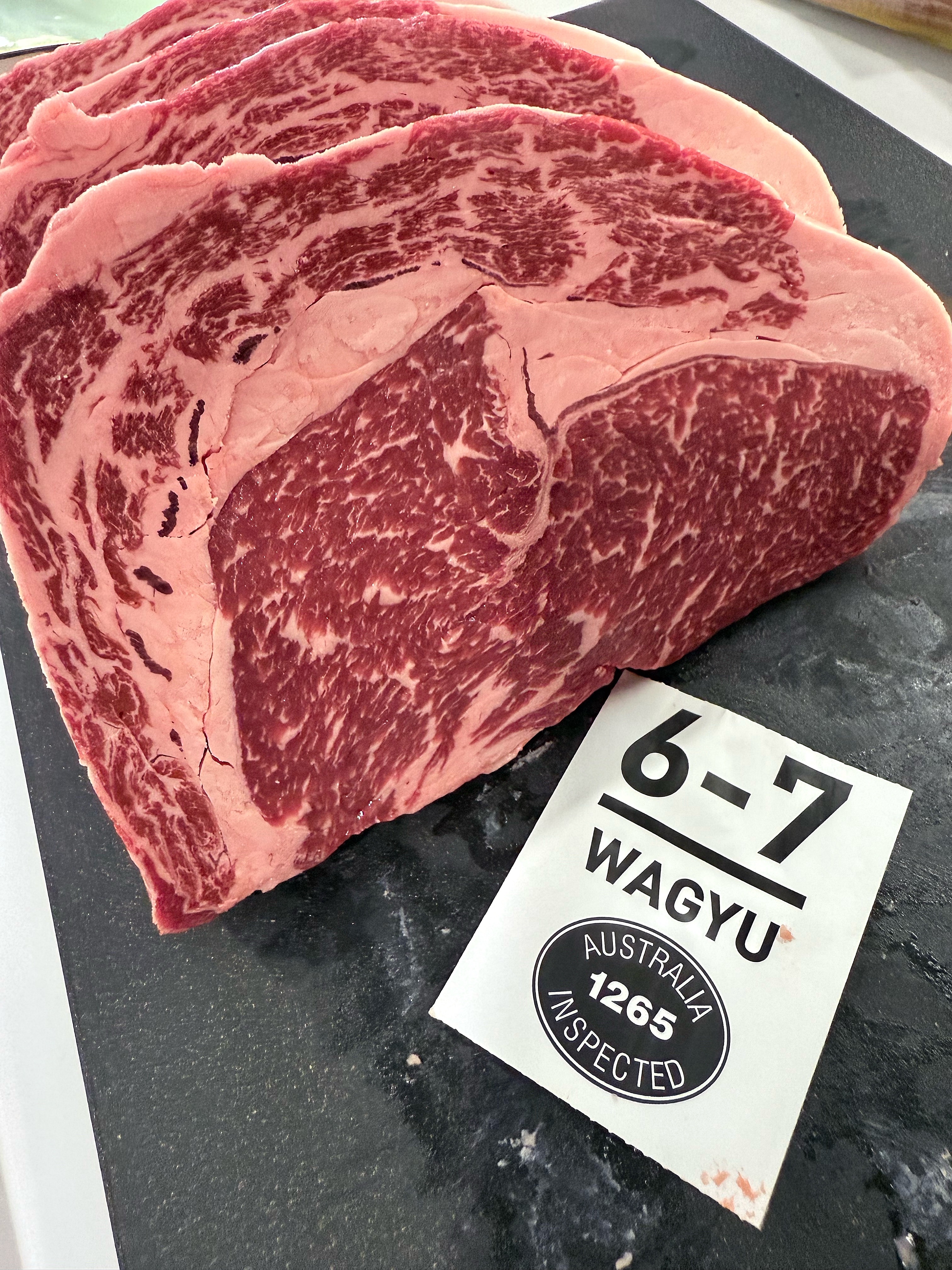 澳洲 OMINO 頂級和牛肋眼牛排，等級M6-7 WAGYU  點照片看數量及看內容👈🏽👈🏽👈🏽