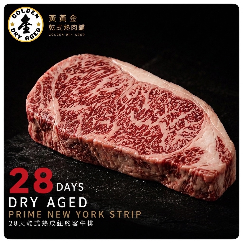 28天乾式熟成美國🇺🇸PRIME頂級紐約客 ，點照片看數量及看內容👈🏽👈🏽👈🏽