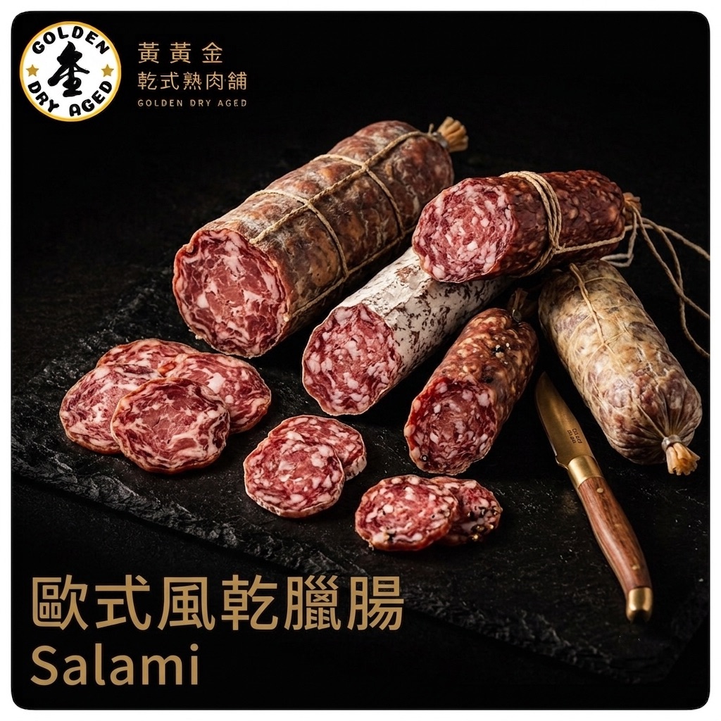 歐式風乾臘腸Salami  ， 👆🏼👆🏼👆🏼點照片看內容