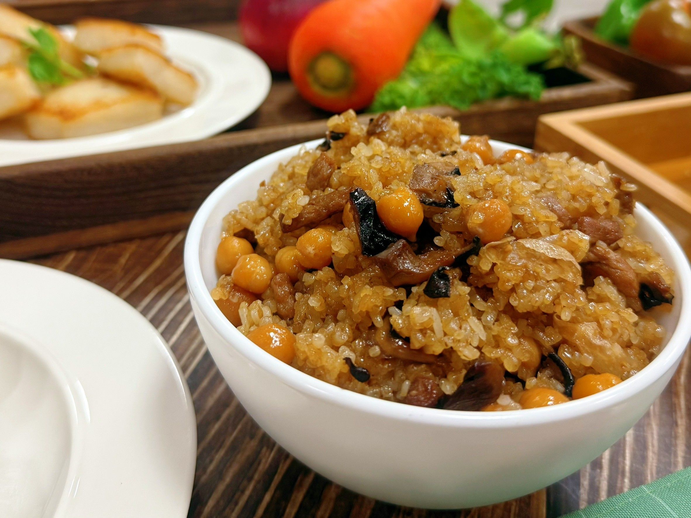 古早味香菇蔬油飯