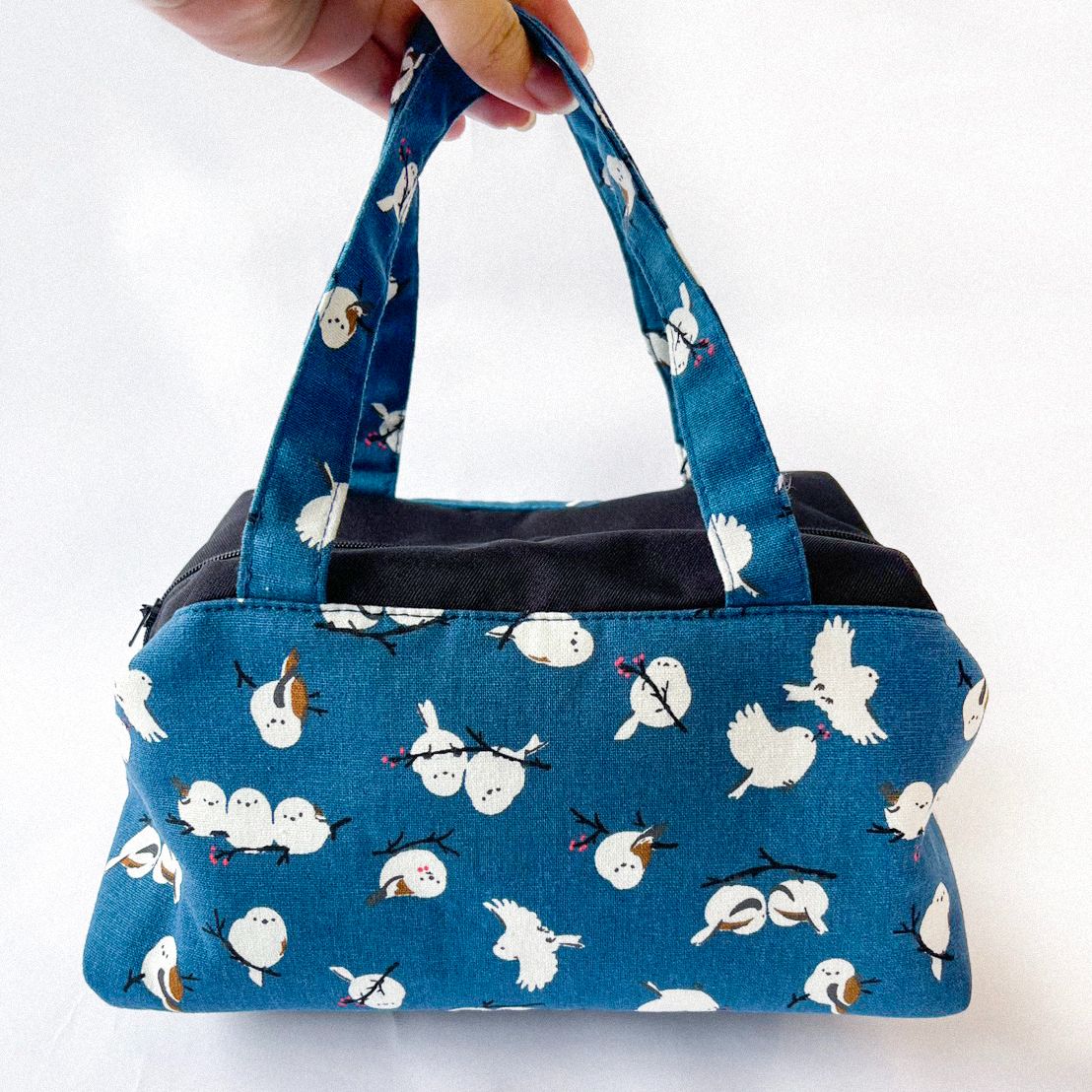 手作小物｜山雀配色手提包（共兩色可挑）