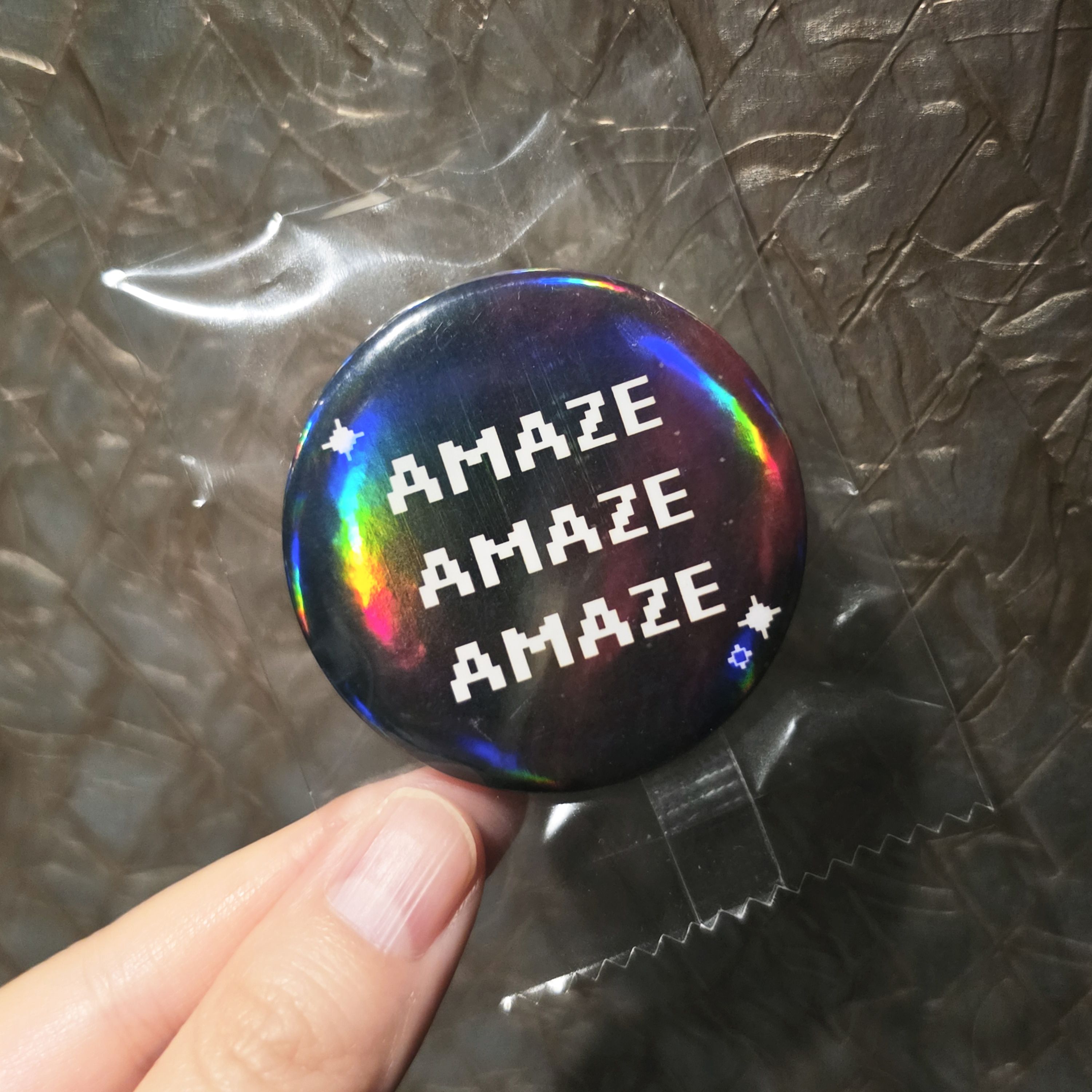 【極限返航】Amaze 彩虹膜徽章