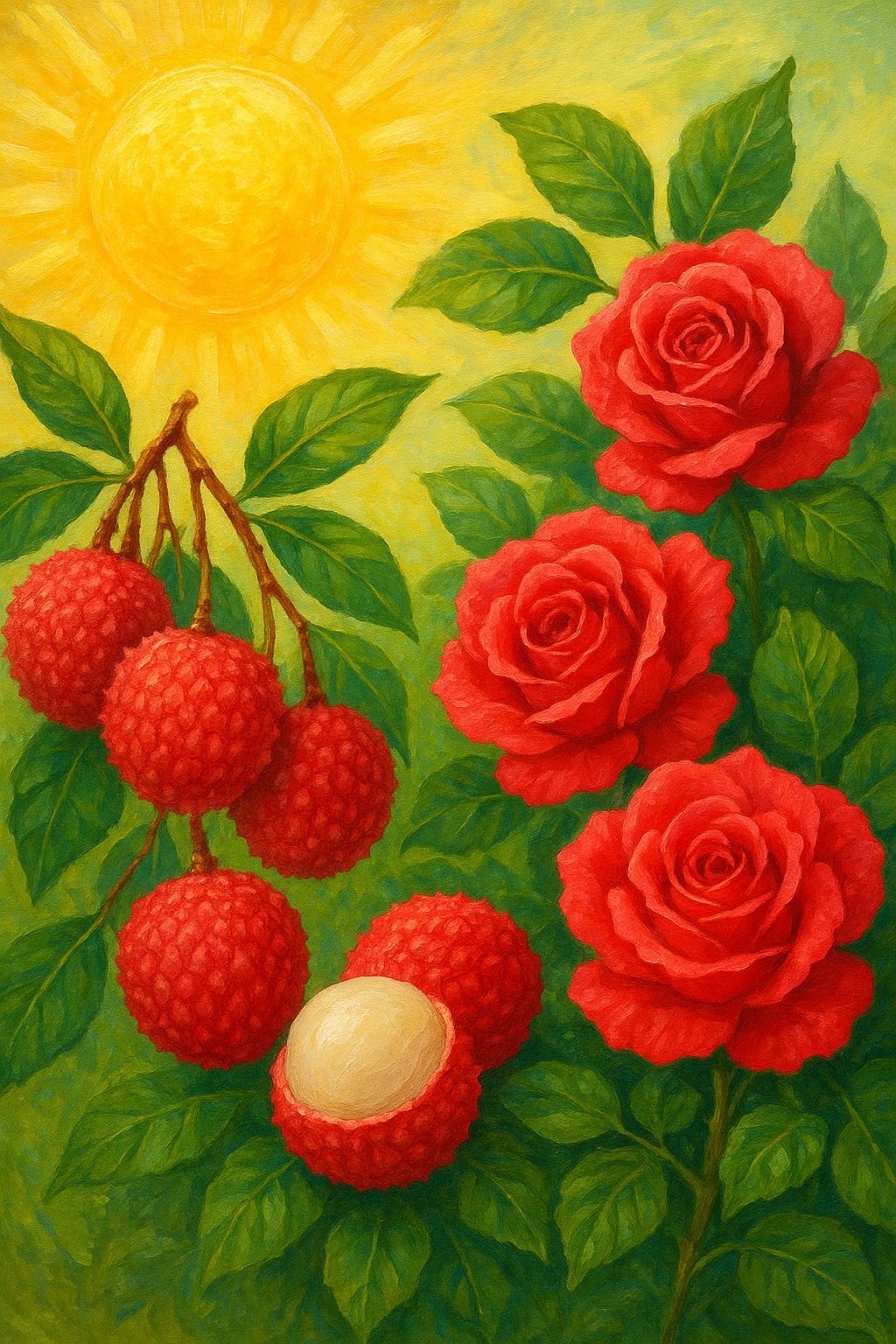 哥倫比亞 豔夏花荔