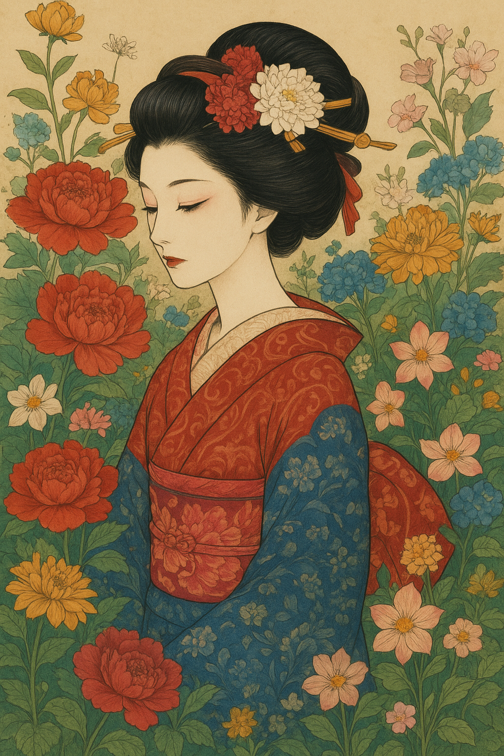 哥倫比亞 娜玲瓏 花境藝伎