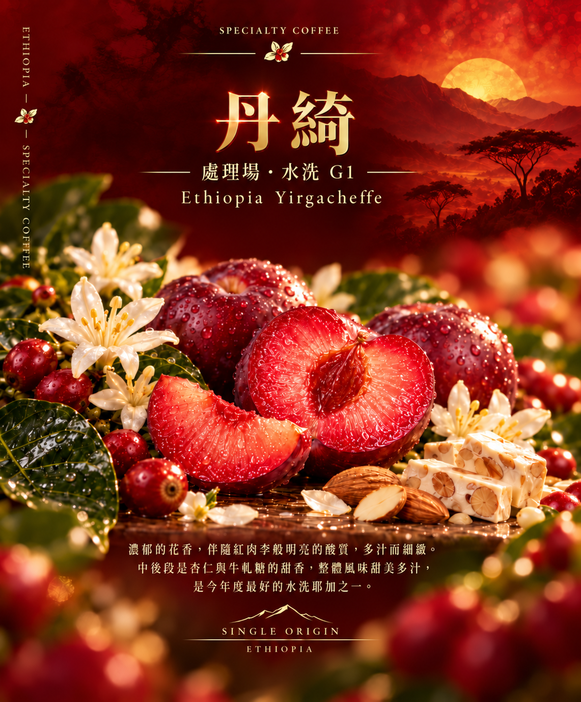 衣索比亞 耶加雪菲 丹綺處理場 水洗 G1