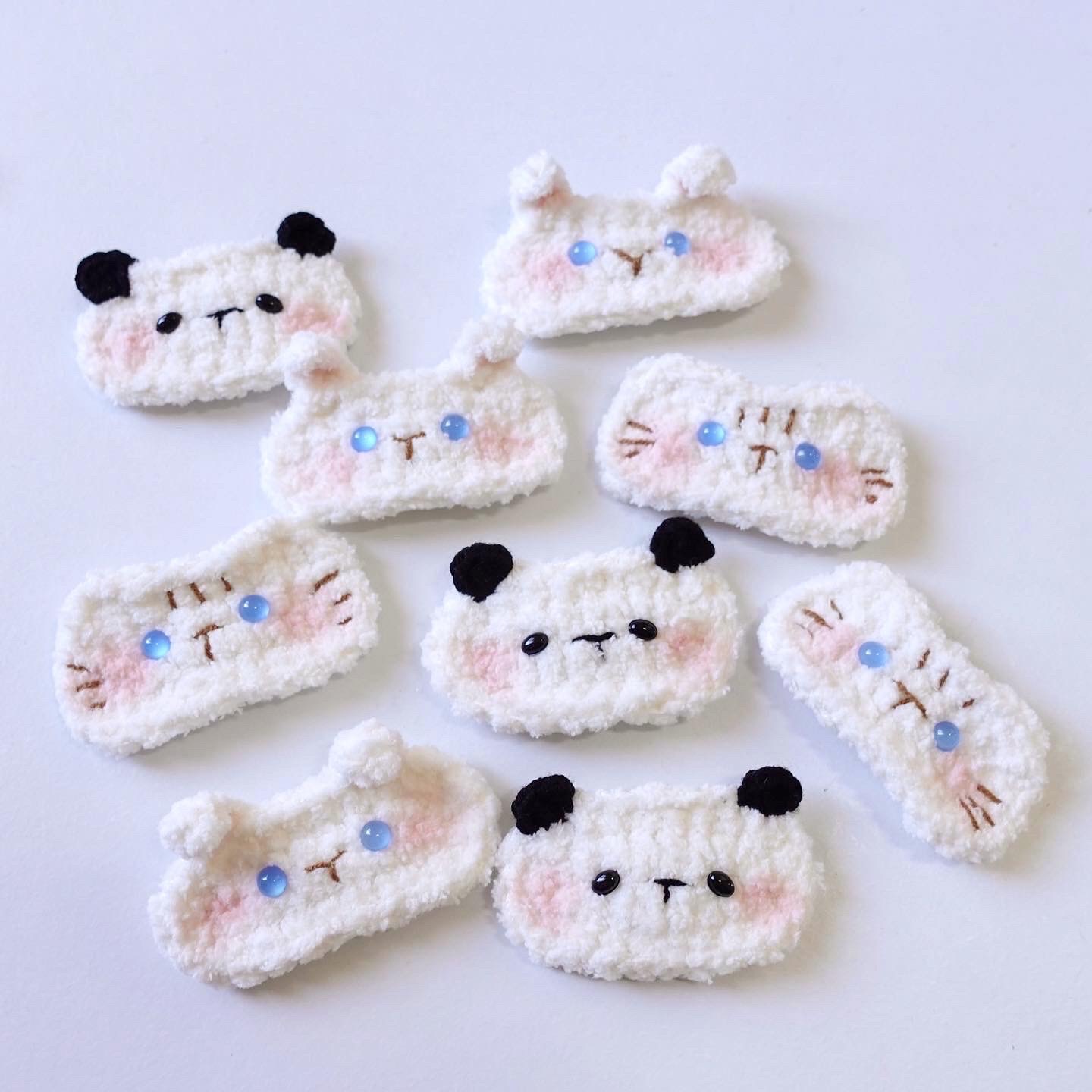 動物髮夾🐰🐼🐱