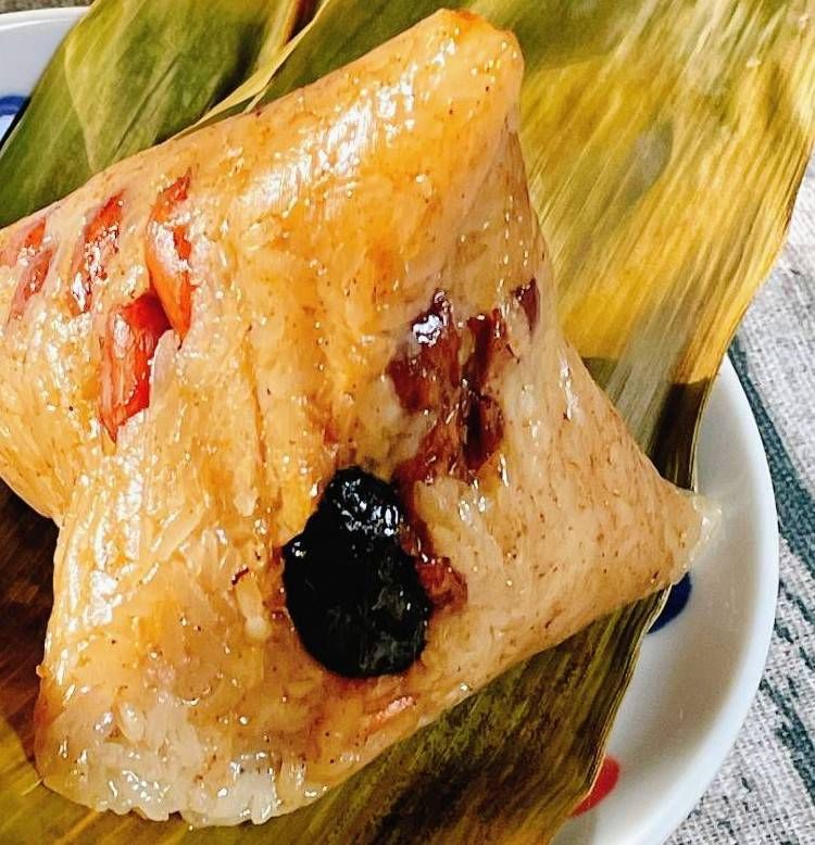 端午嘗鮮版-臻品栗香粽 3入 （全素）