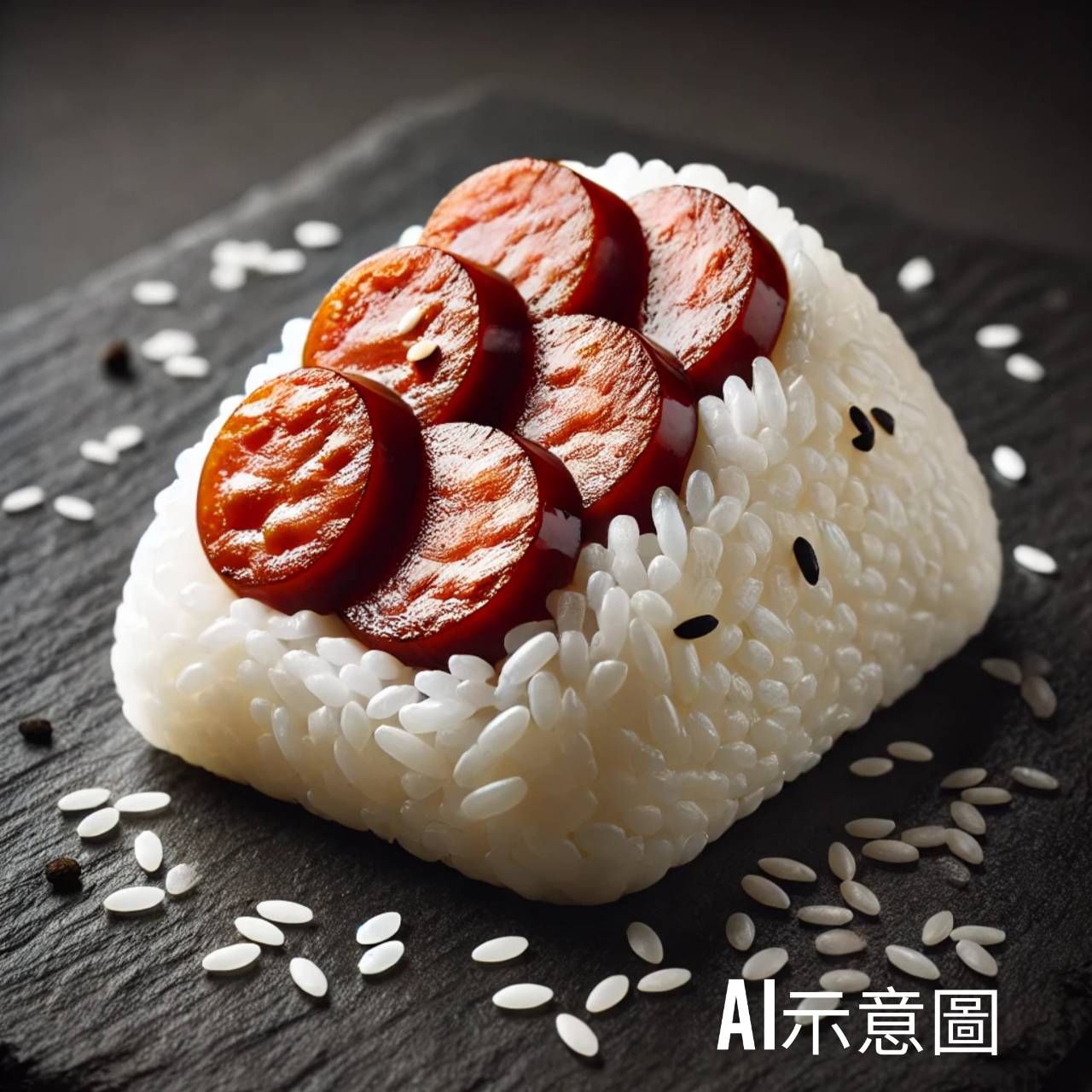 港式香腸   （蛋奶素）飯糰任選5送1隨機