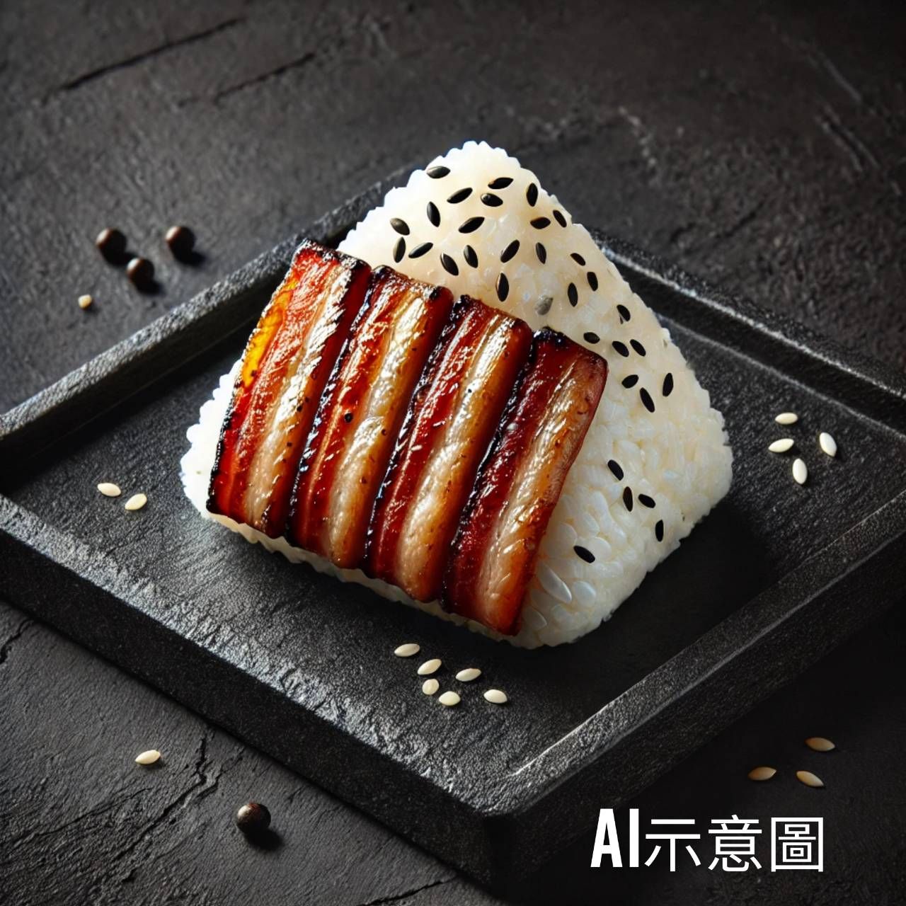 石板燒烤  （奶素）飯糰任選5送1隨機