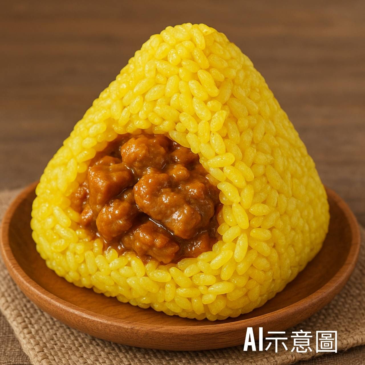 香酥咖哩基   （全素）飯糰任選5送1隨機