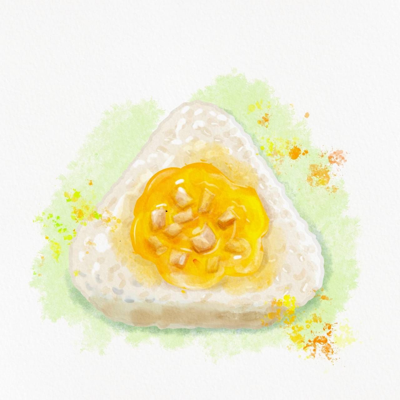 蜂蜜芥末基  （ 蛋奶素）飯糰任選5送1