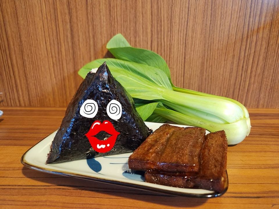 石板燒烤  （奶素）飯糰任選5送1隨機