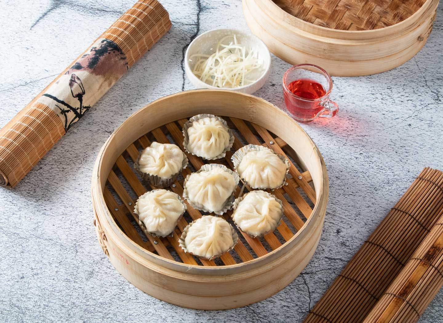 宋伯伯私廚-港式鮮肉湯包#一盒七顆#1000元免運#港式點心#手工製作#港式點心專賣店#非食品工廠