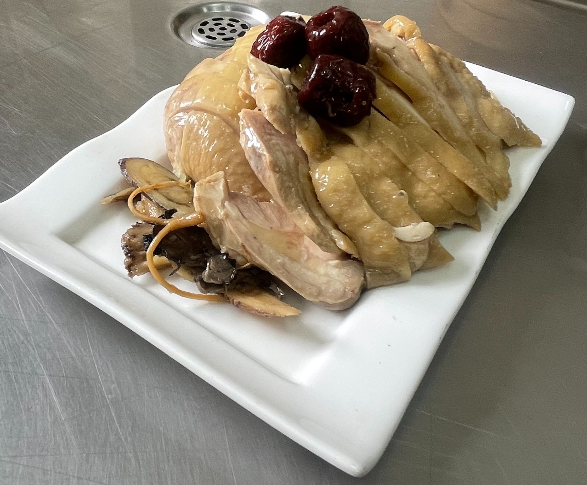 宋伯伯私廚-花雕醉雞腿#一份約250g±5%#1000元免運#明火煲湯#純手工製作#港式點心專賣店#非食品工廠