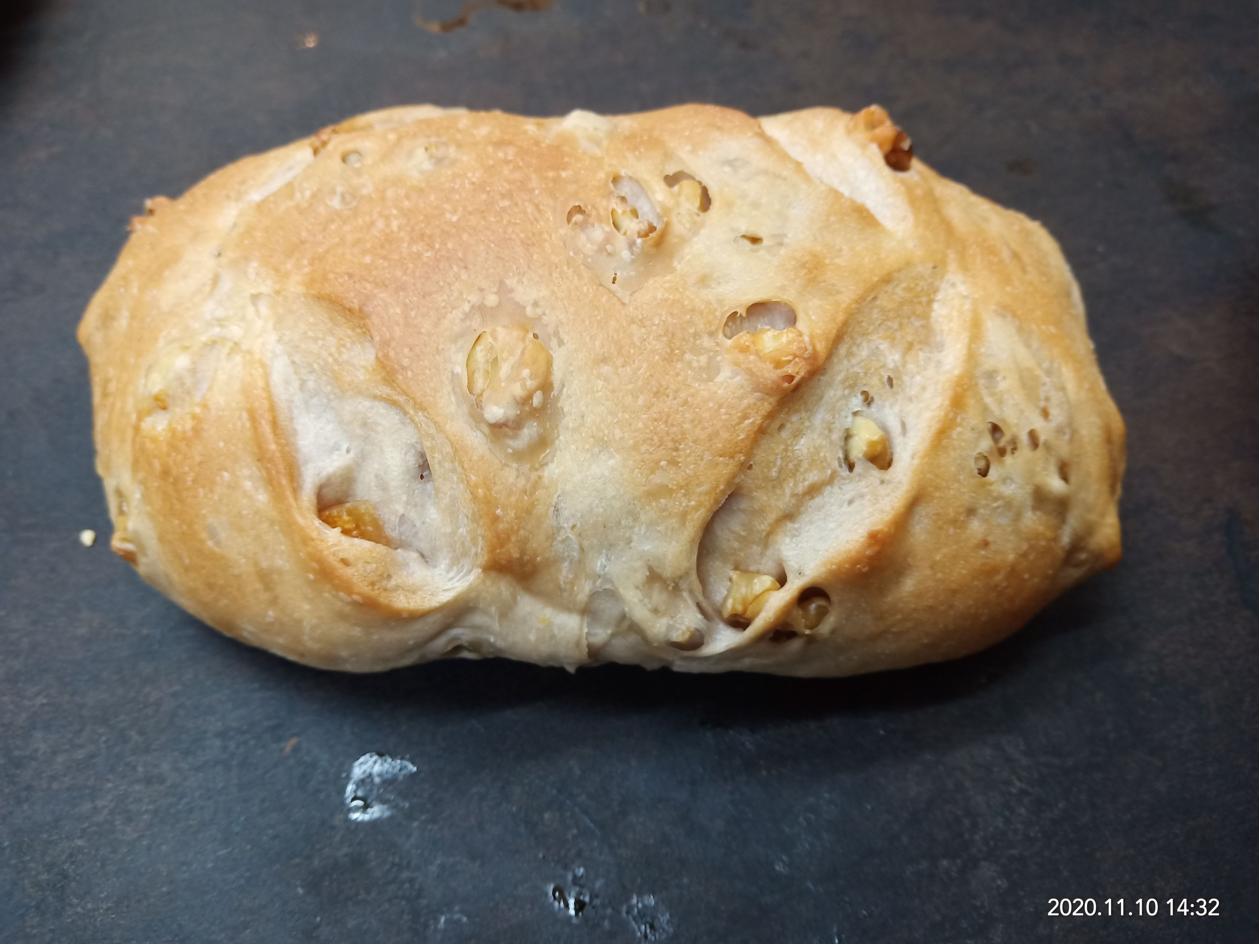 純素橙皮佐核桃麵包  150-160g