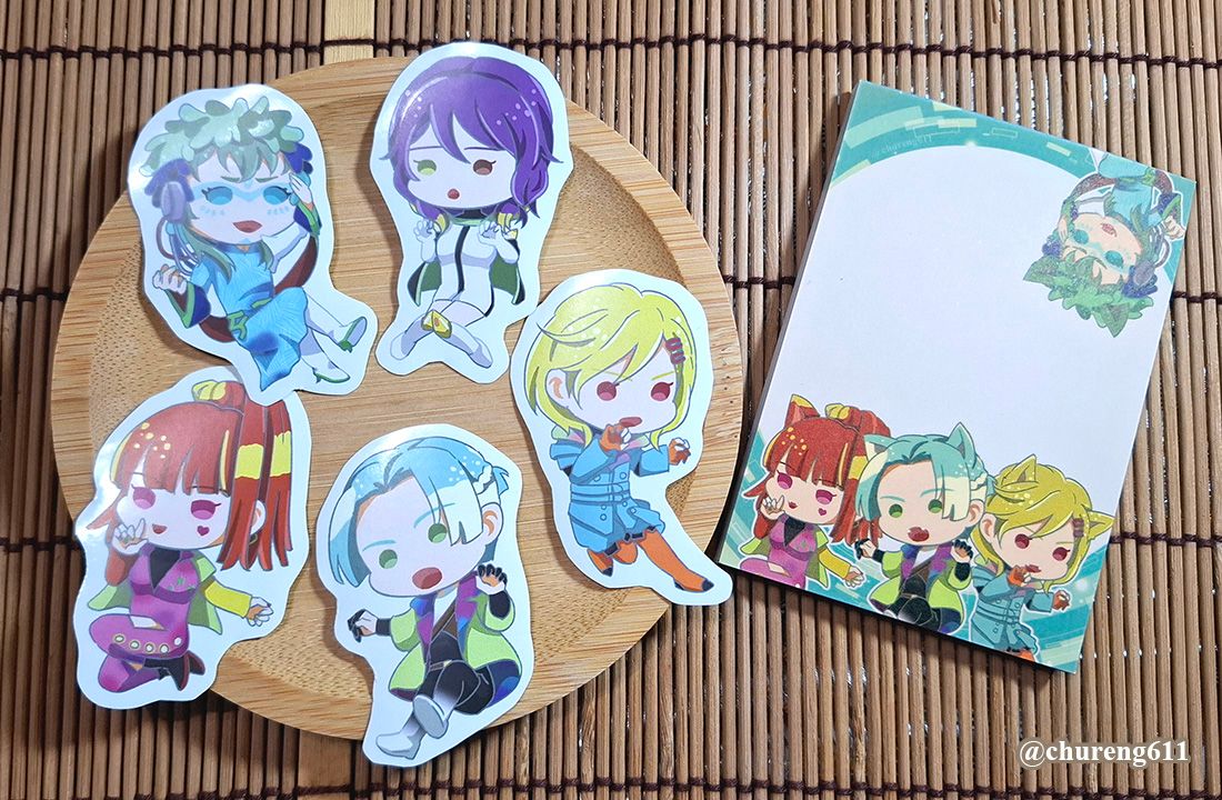 GNOSIA 便條本＆貼紙組