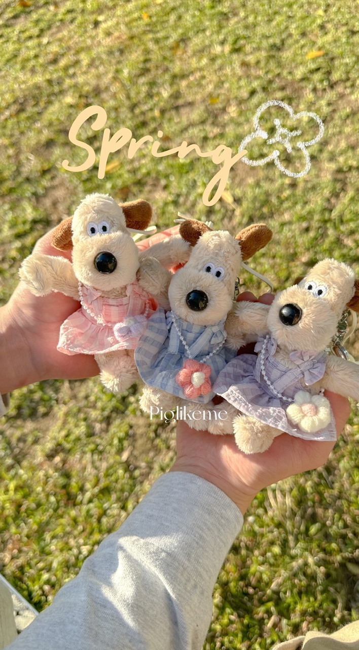 Piglikeme | 現貨📦Spring春日系列🌷Wallace and Gromit掌門狗吊飾酷狗寶貝酷狗吊飾