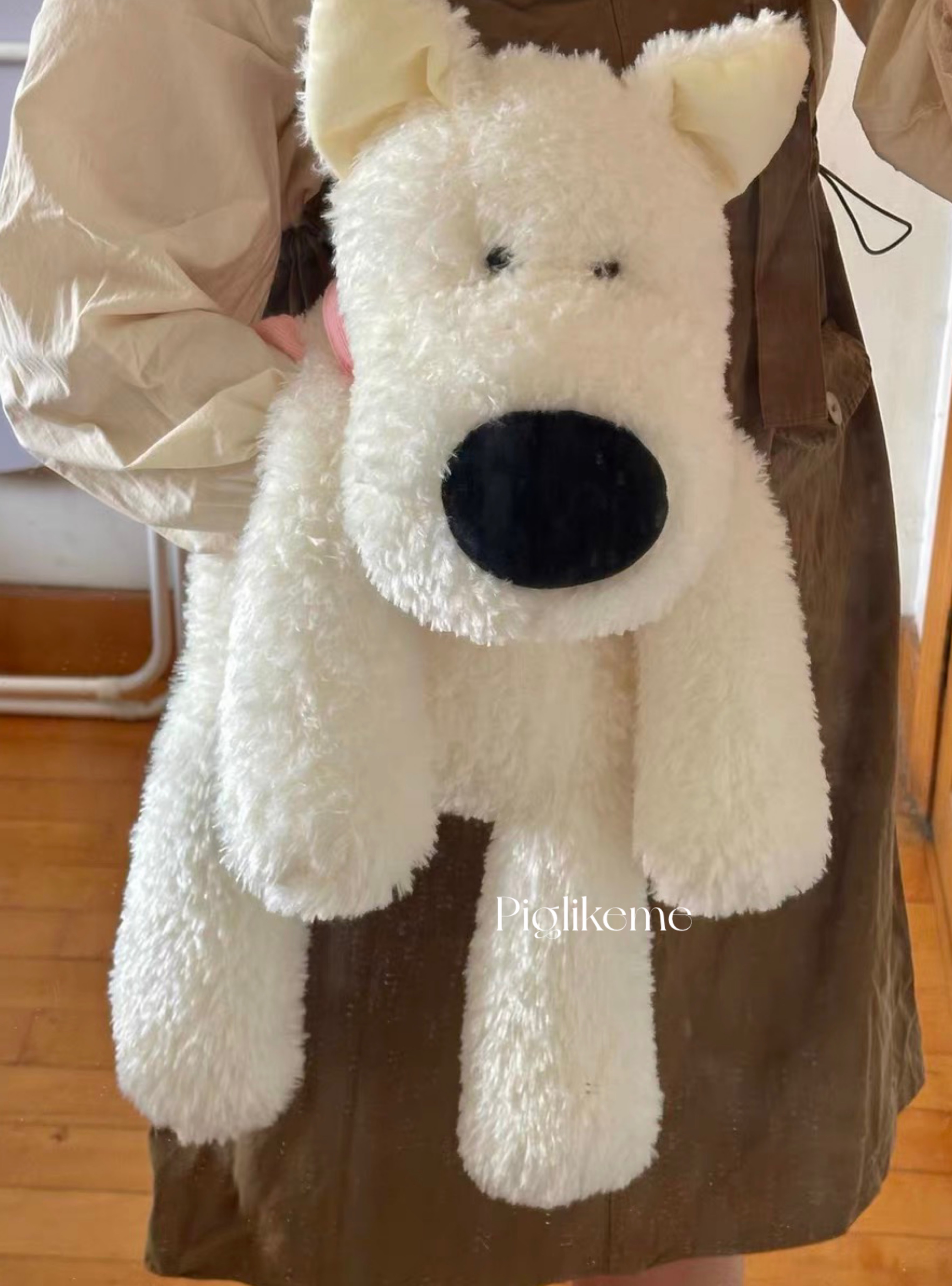 𝖯𝗂𝗀𝗅𝗂𝗄𝖾𝗆𝖾 | 那隻有起床氣的幼兒園小狗🐶 大鼻子白狗 西高地小狗