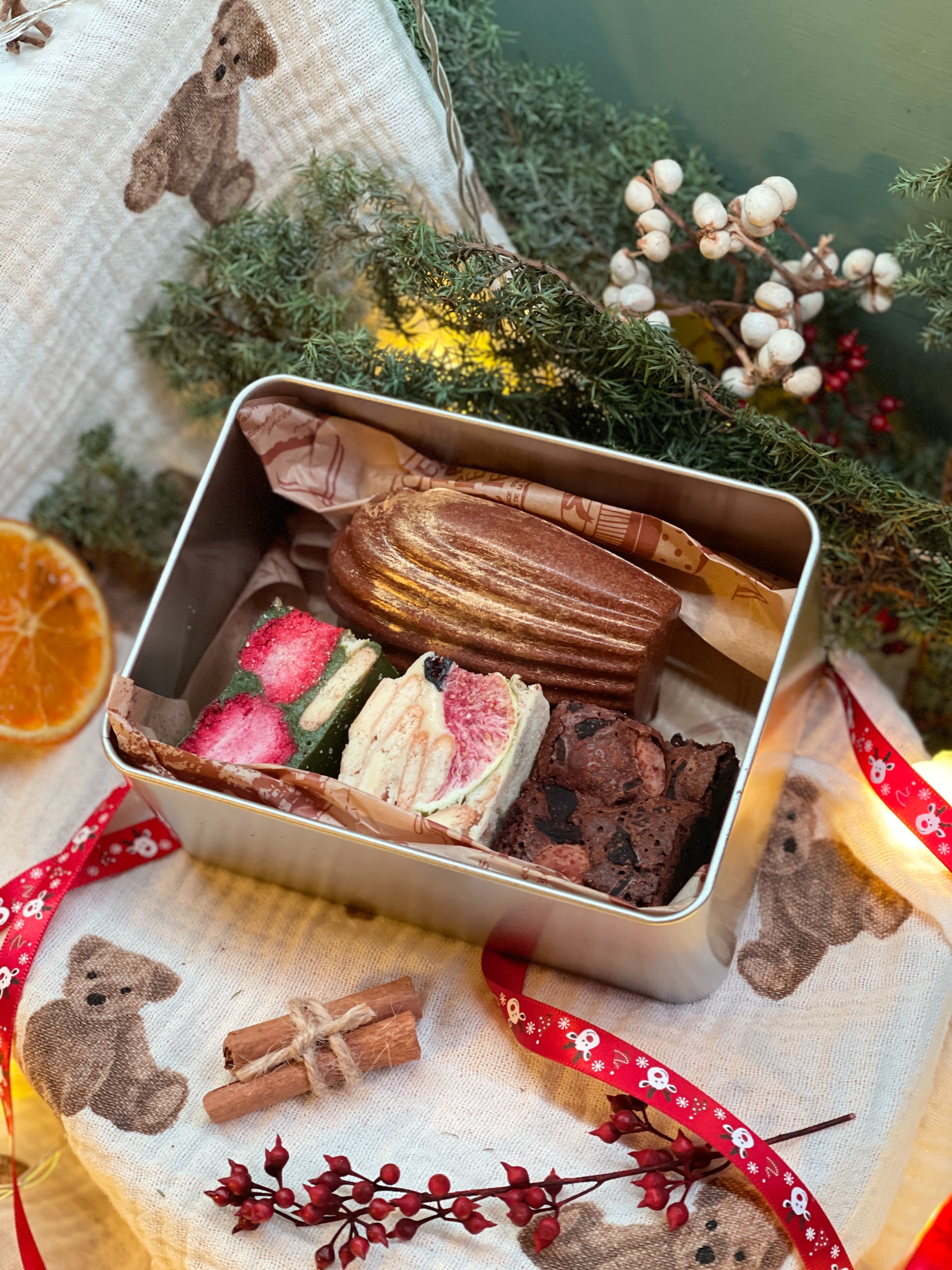 聖誕節鐵盒甜點（點開詳見圖片與說明）