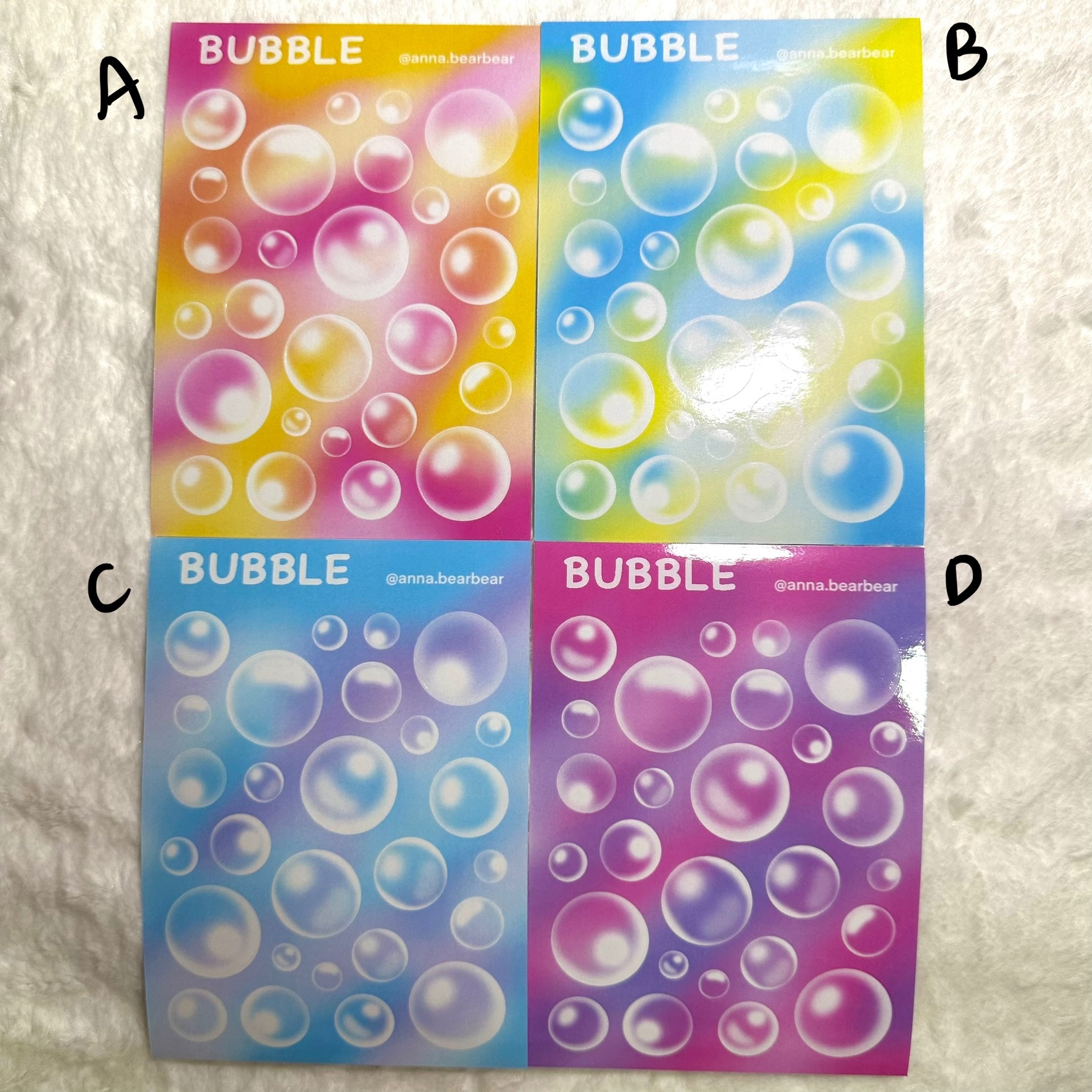 Bubble!泡泡！-撞色