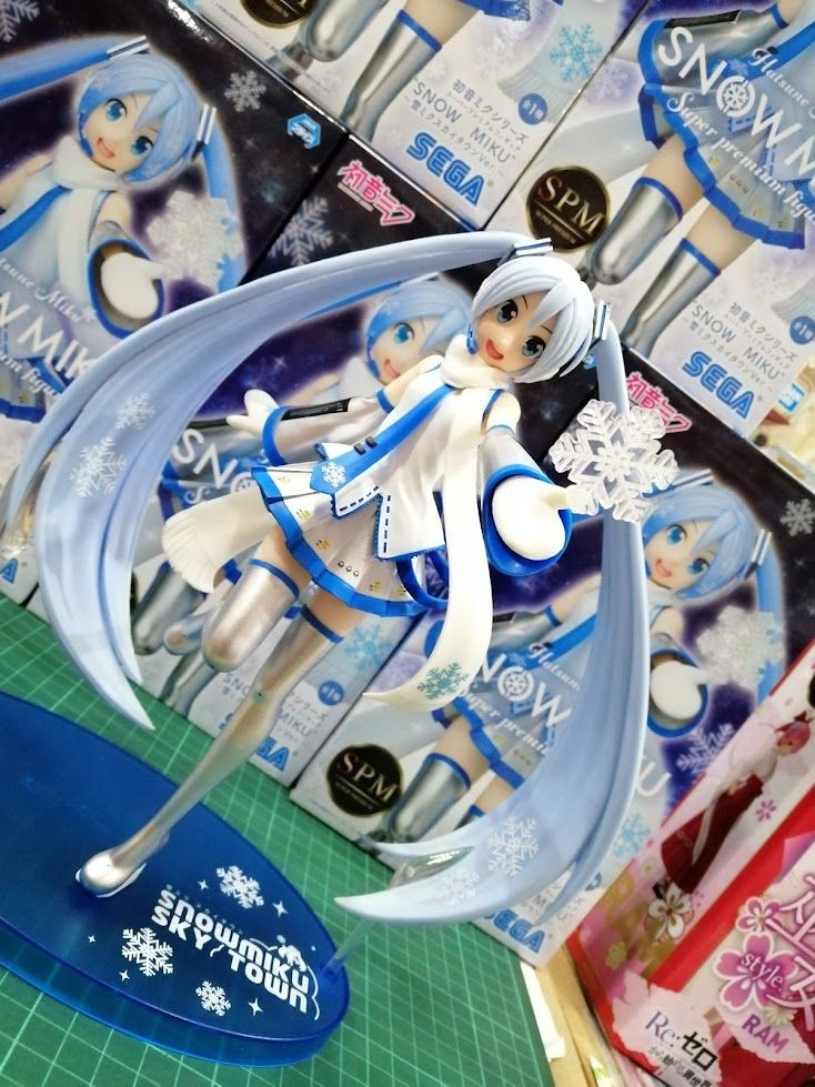 現貨 SEGA 初音未來 雪初音 雪花