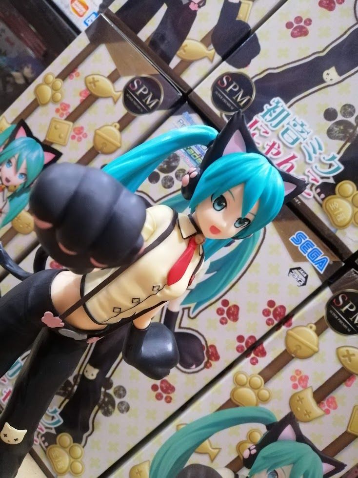 現貨 SEGA 初音未來 MIKU  貓貓