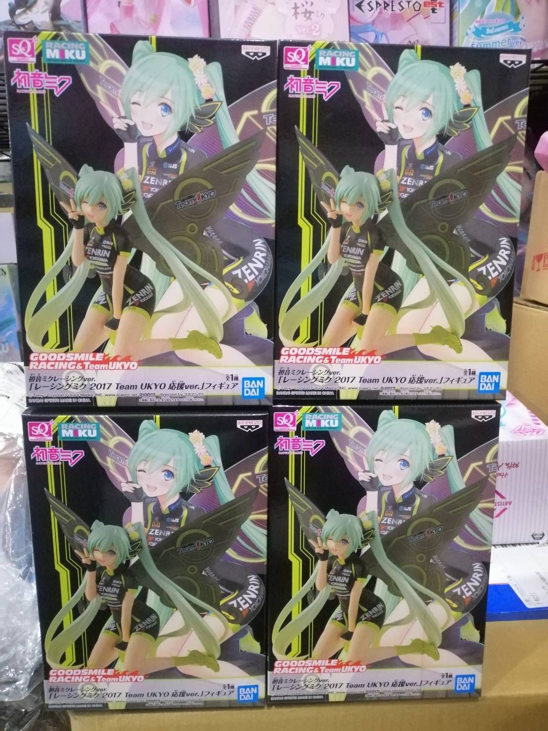 萬代景品 2017 賽車 初音