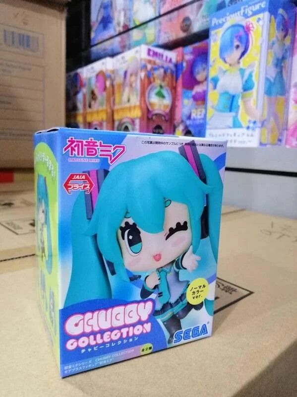 SEGA CHUBBY 初音未來 MIKU Q版 原色
