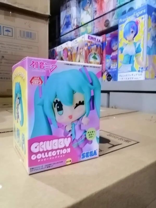 SEGA CHUBBY 初音未來 MIKU Q版 異色 粉