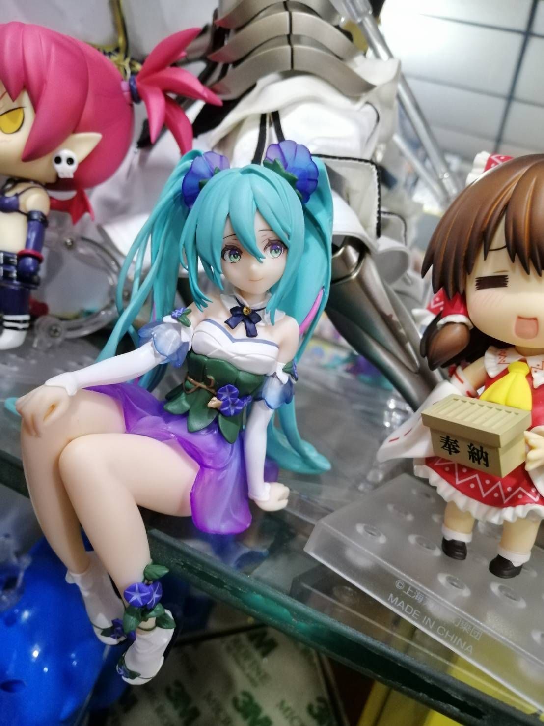 FURYU 初音未來 泡麵蓋公仔 Flower Fairy 朝顏