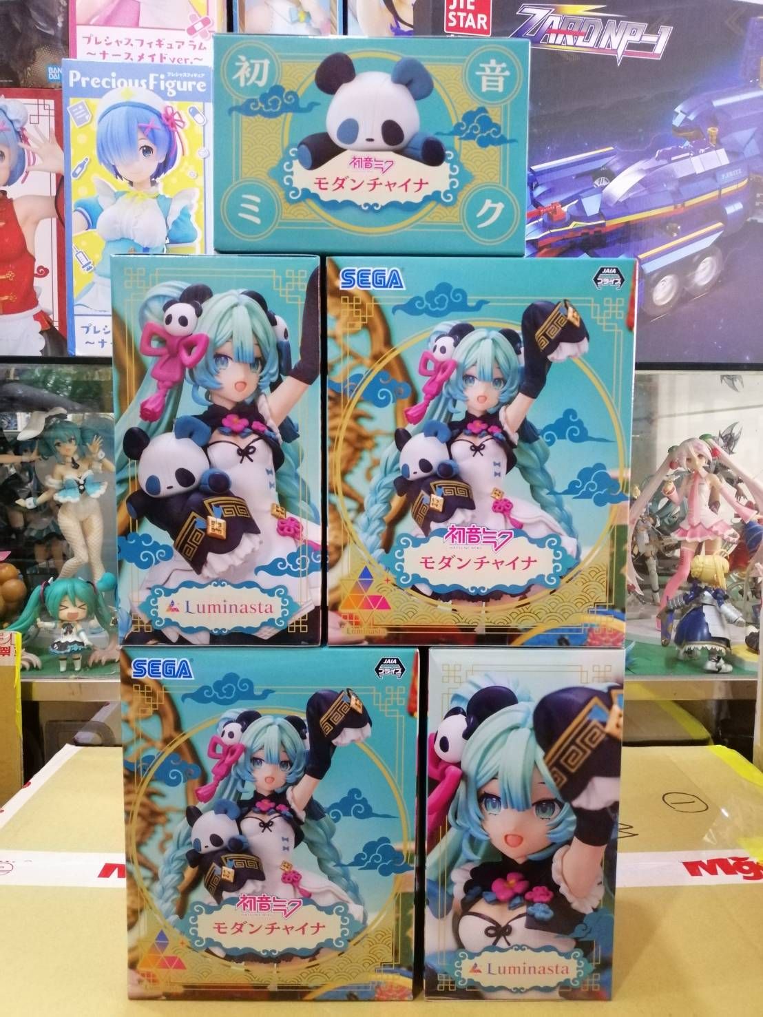 SEGA Luminasta piapro 初音未來 熊貓風格時裝