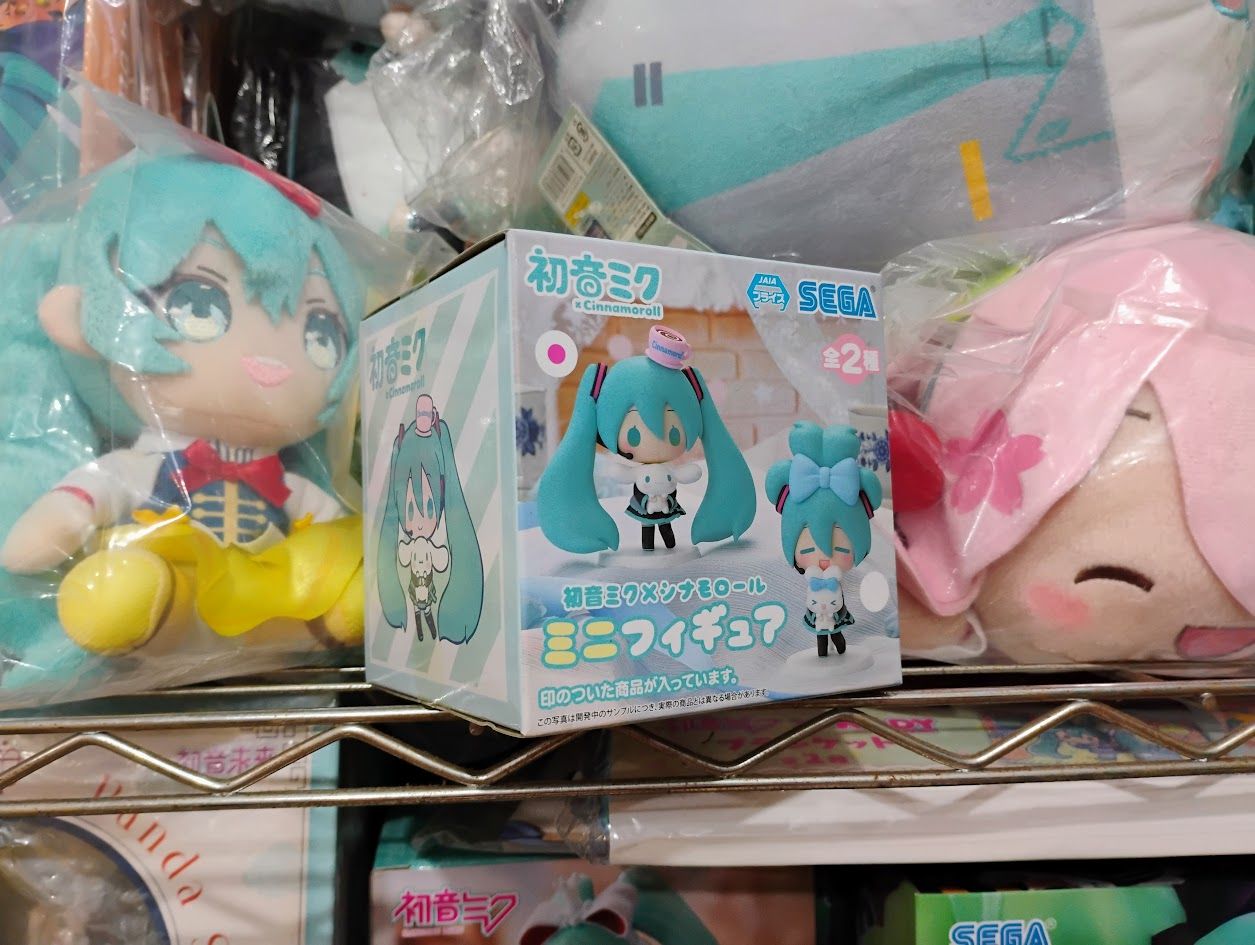 SEGA 初音未來×大耳狗 迷你公仔EX 戴帽子款 NT350