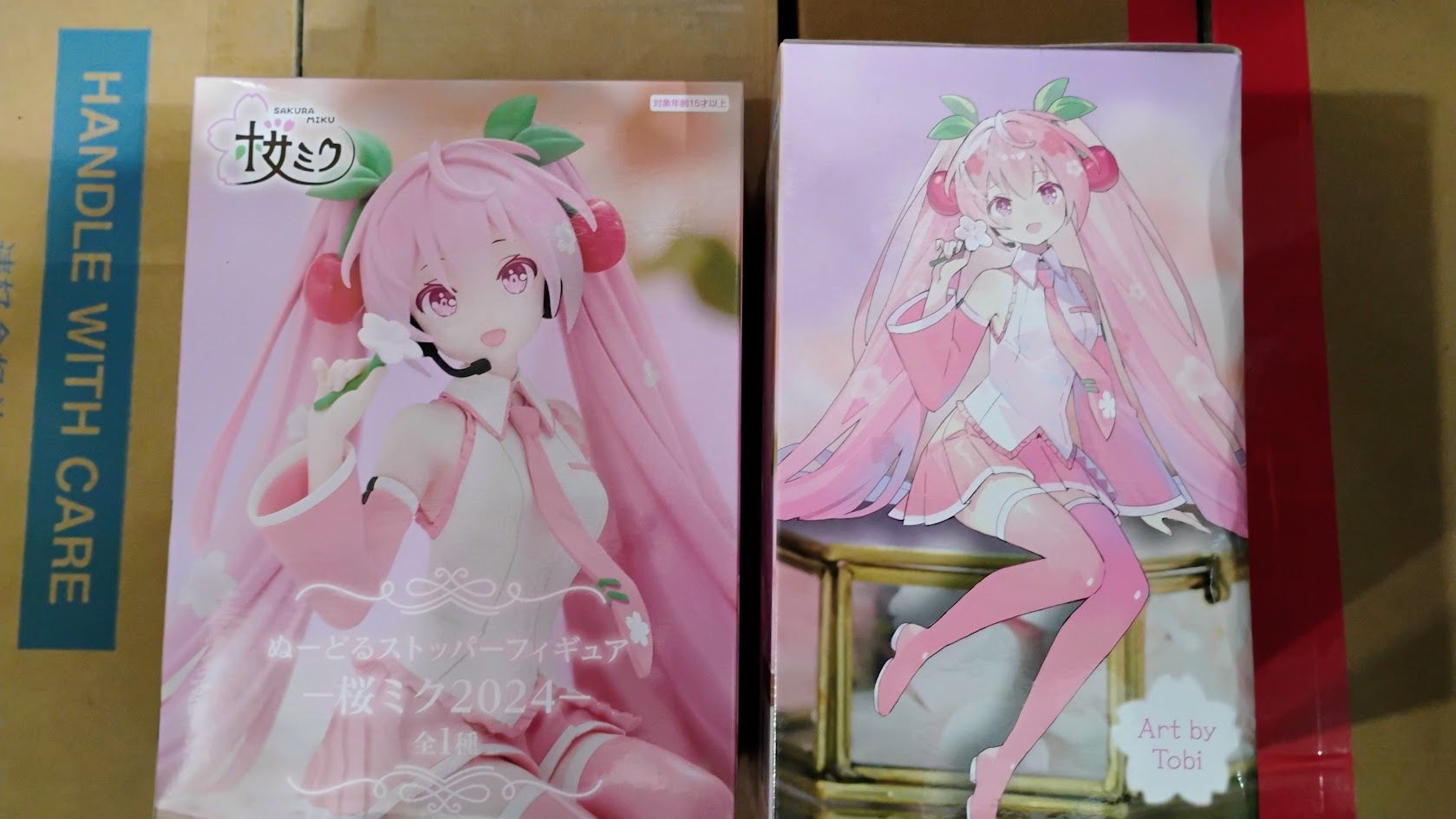 FURYU 初音未來 泡麵杯蓋 櫻花未來 2024