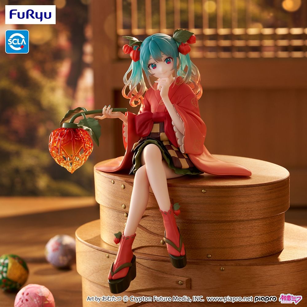 FURYU 初音未來 泡麵杯蓋 南非醉茄花妖精