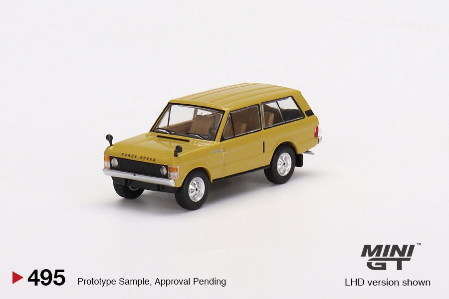 ＜阿爾法＞MINI GT No.495 Range Rover 1971 Bahama Gold