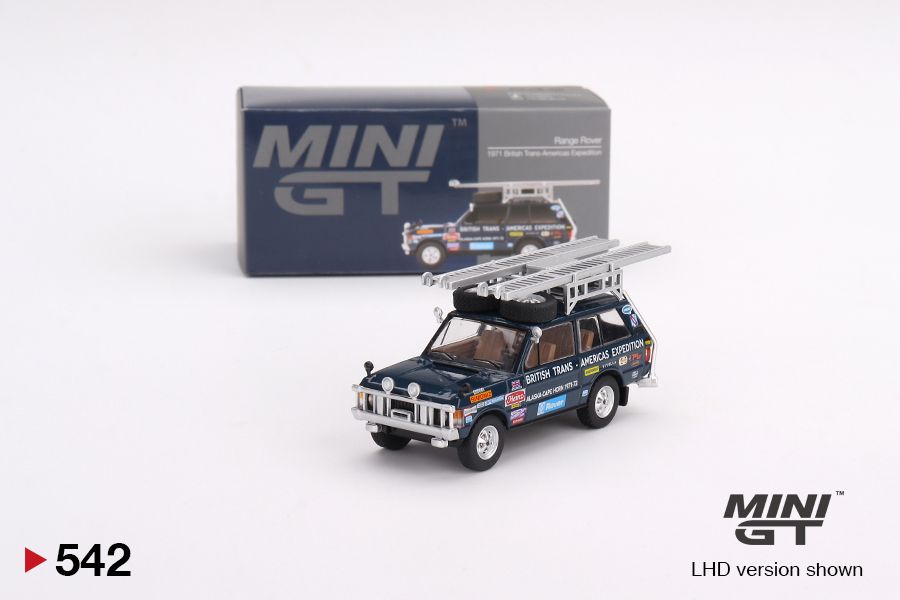 ＜阿爾法＞MINI GT No.542 Range Rover 1971 British Trans-Americas