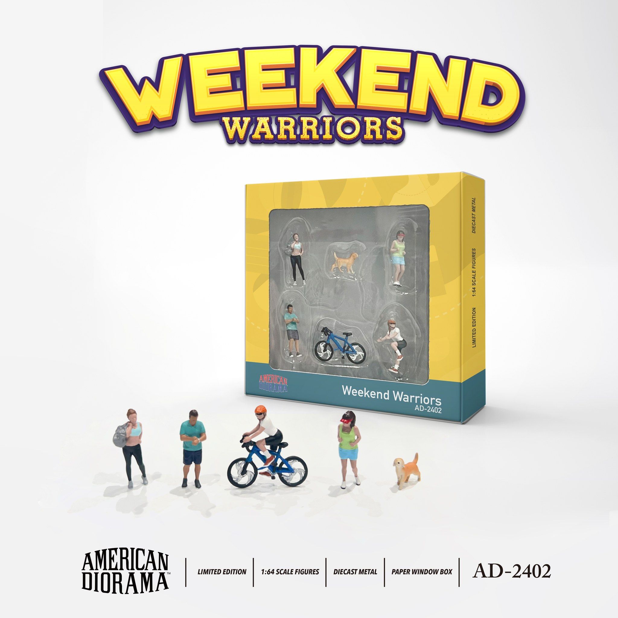 ＜阿爾法＞American Diorama Figure Set: Weekend Warriors