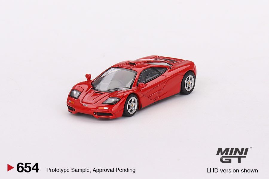 ＜阿爾法＞MINI GT No.654 McLaren F1 Red