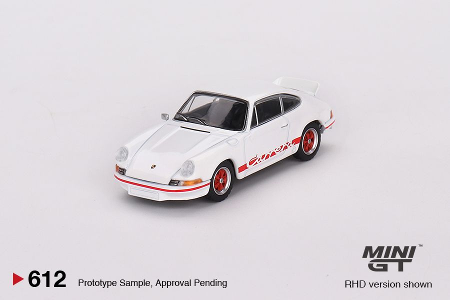 ＜阿爾法＞MINI GT No.612 Porsche 911 Carrera RS 2.7 GP White