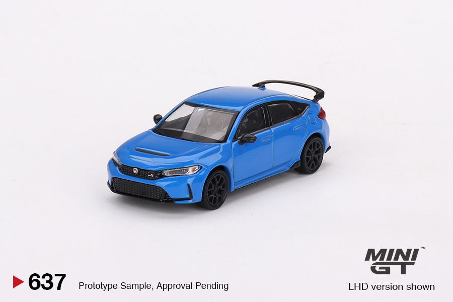 ＜阿爾法＞MINI GT No.637 Honda Civic Type R Boost Blue Pearl