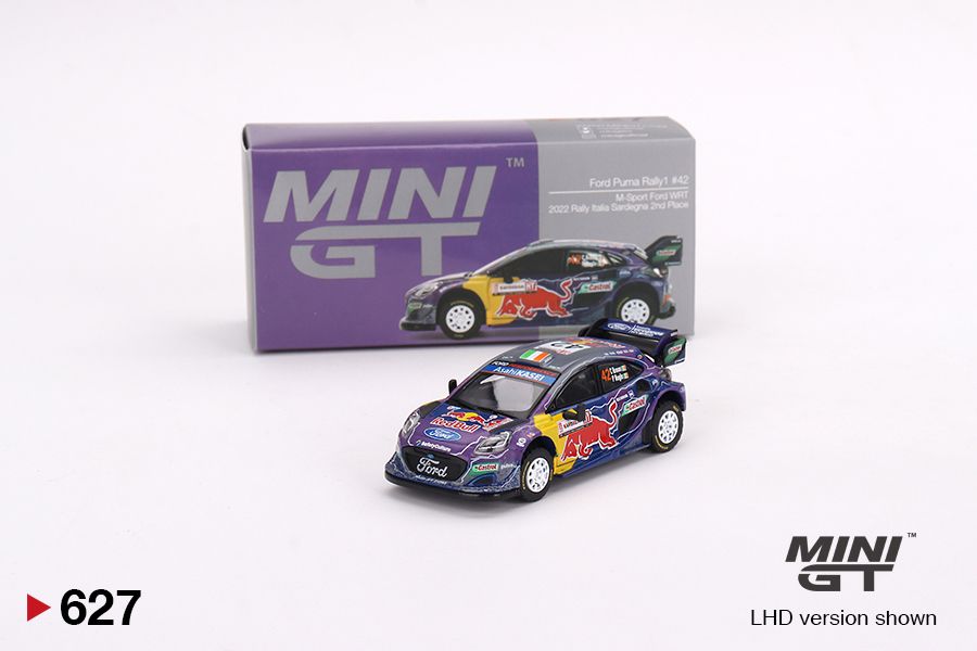 ＜阿爾法＞MINI GT No.627 Ford Puma Rally1 #42 Ford WRT