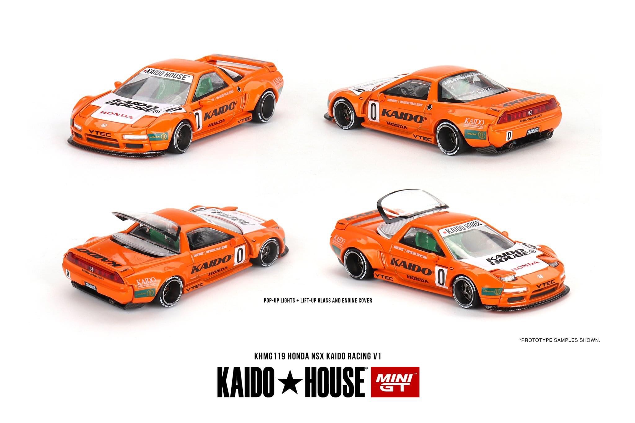 ＜阿爾法＞MINI GT x KAIDO HOUSE Honda NSX KAIDO Racing V1