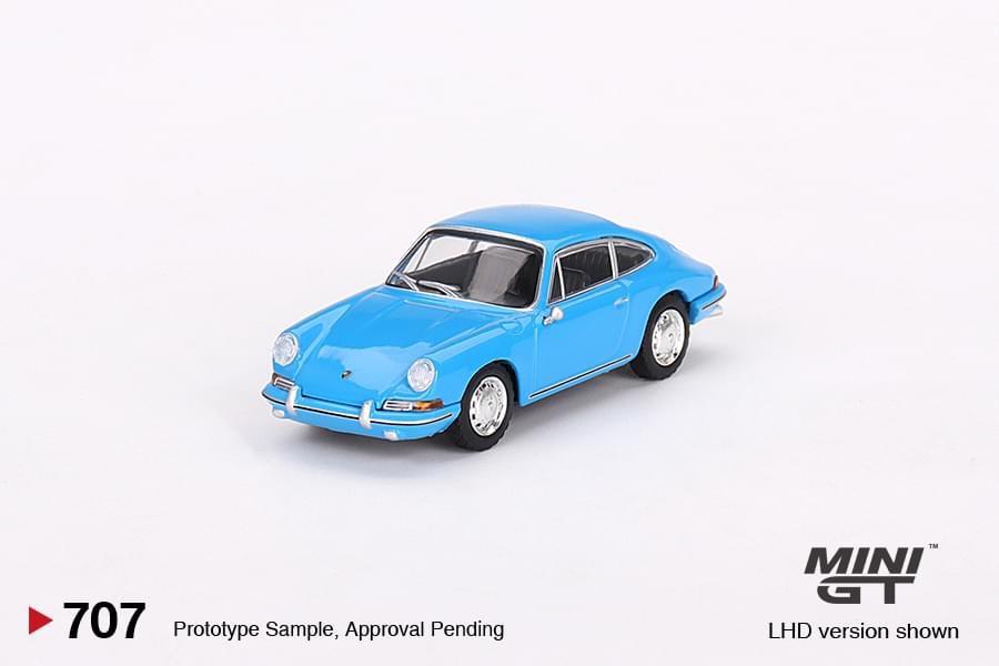 ＜阿爾法＞MINI GT No.707 Porsche 901 1963 ’Quickblau’