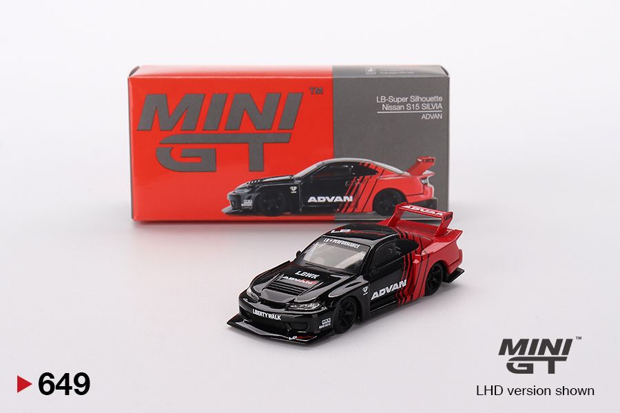 ＜阿爾法＞MINI GT No.649 Nissan LB-Super Silhouette S15 SILVIA