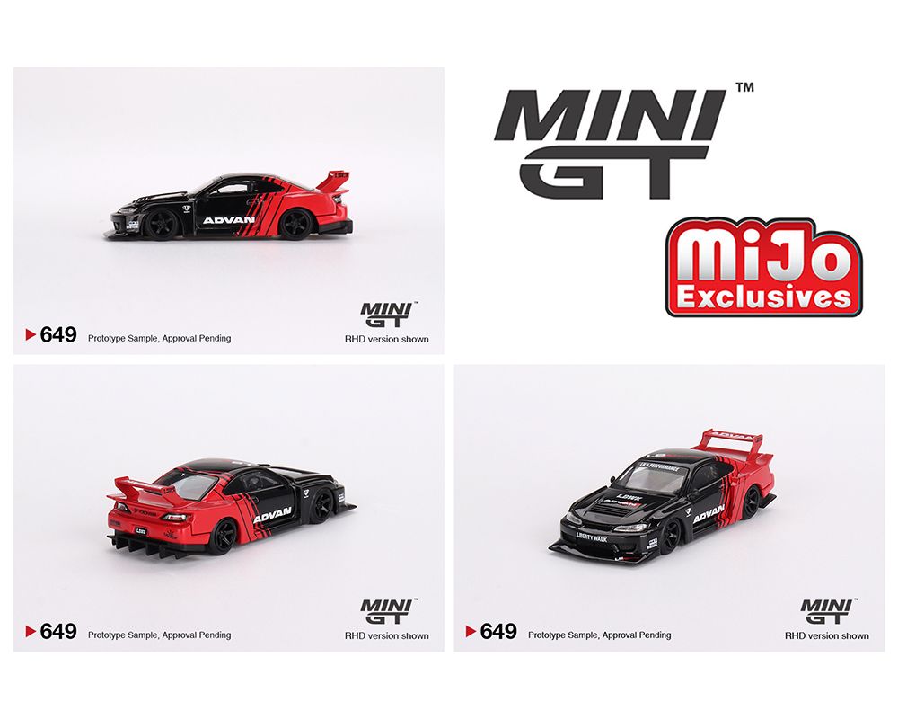 ＜阿爾法＞MINI GT No.649 美版吊卡 Nissan LB-Super Silhouette S15