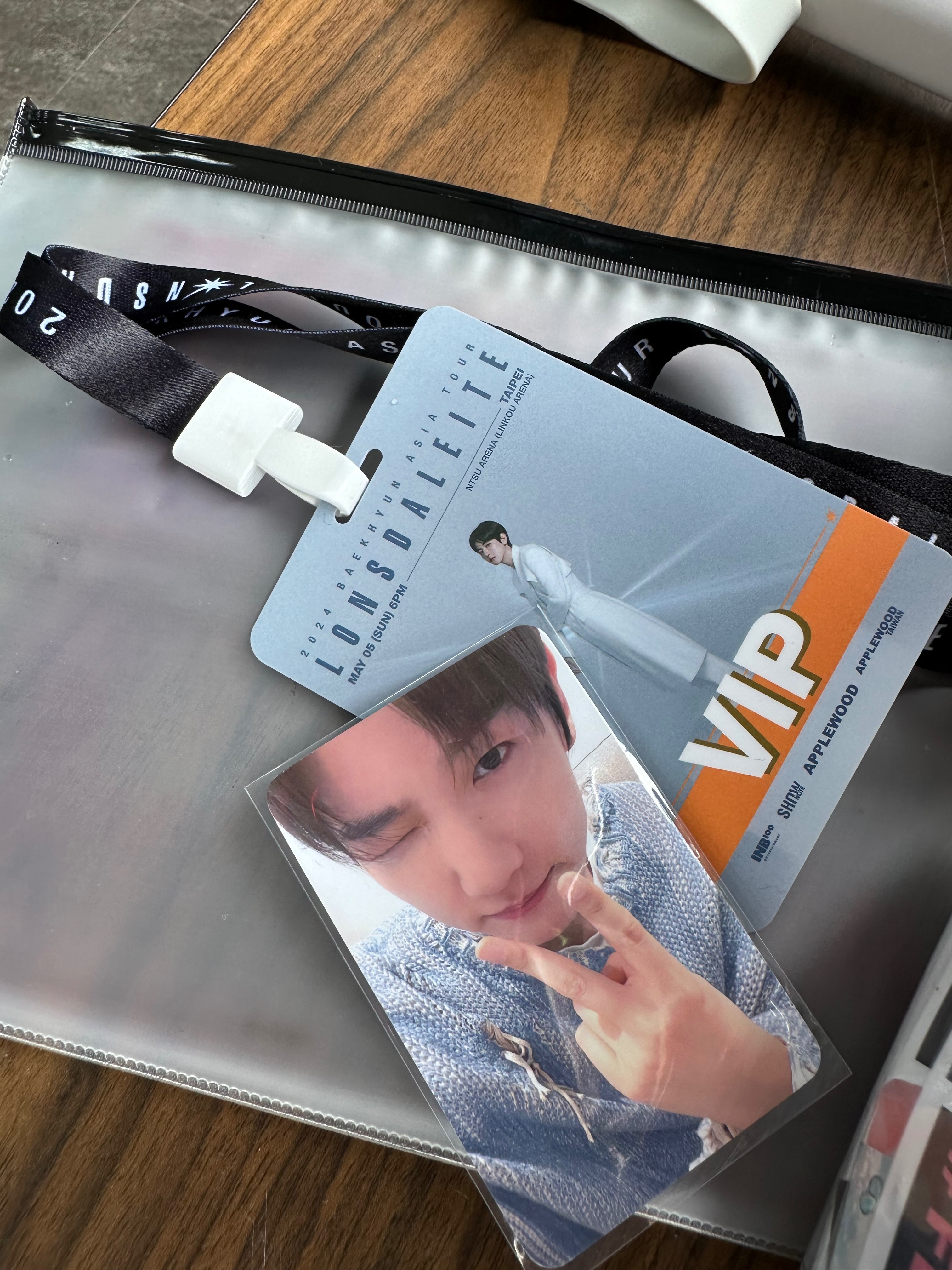 滿額贈 演唱會吊牌繩