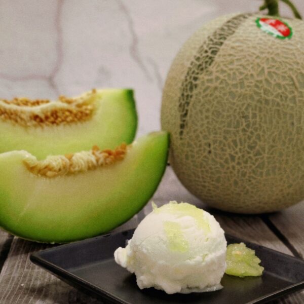 綠色網紋哈密瓜鮮奶冰淇淋（季節限定）