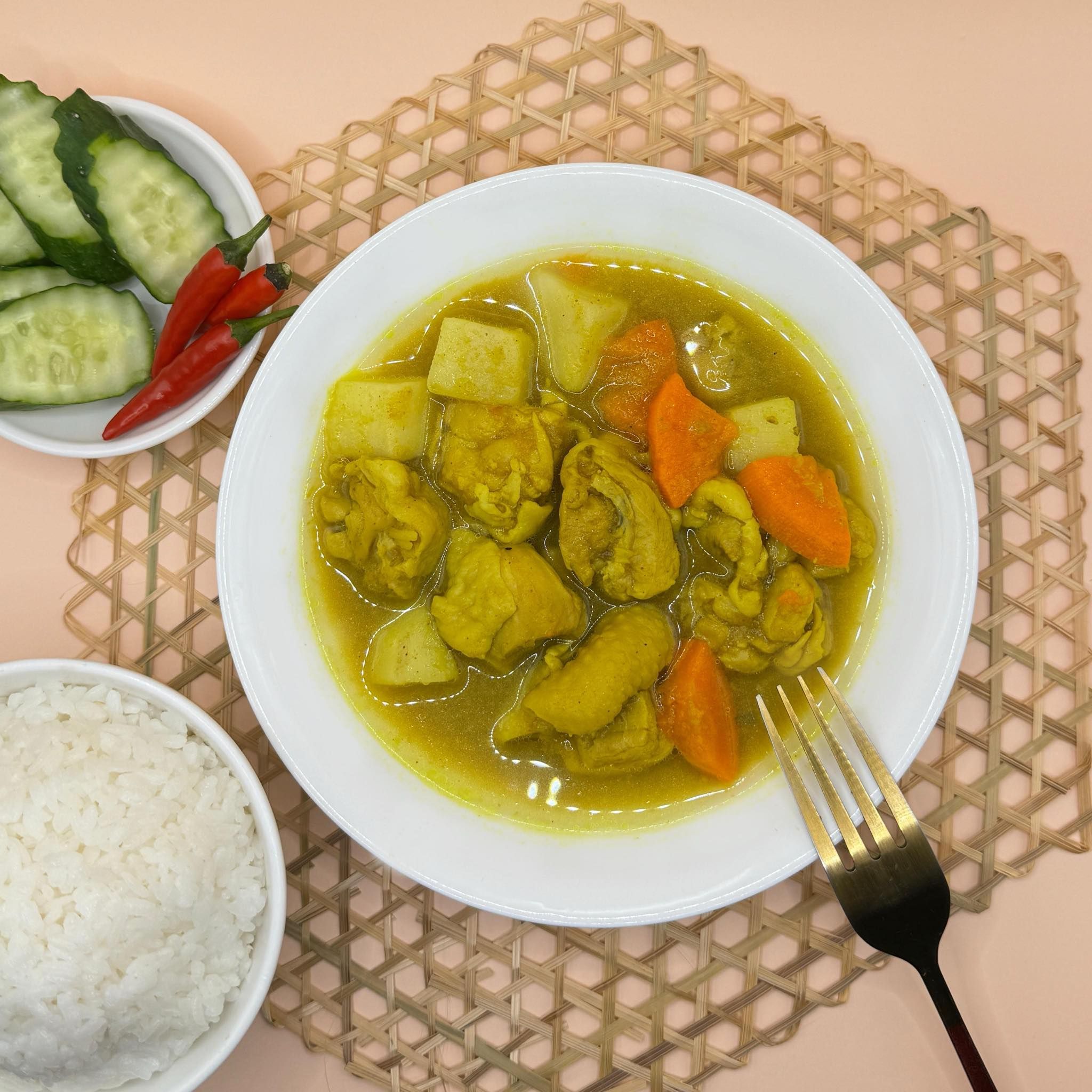Kari ayam Sulawesi 南洋咖哩雞